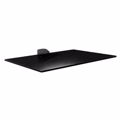 Barkan Mounting Systems E85G+, Noir, Verre, Verre trempé, 1 étagères, 10 kg, Mur