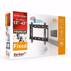 Barkan Mounting Systems E202+ support pour téléviseur 43" Noir - Vue supplémentaire 4