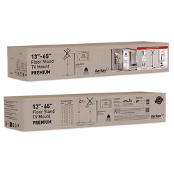Barkan Mounting Systems FS310T support pour téléviseur 65" Noir