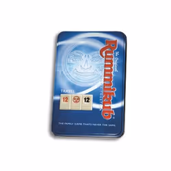 Carlit Rummikub Tin Travel, Jeu de société, Basé sur les tuiles, 8 an(s), Jeu familial