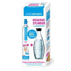 SodaStream 1100065490 fourniture de carbonatation Bouteille de gazéification + cylindre de CO2