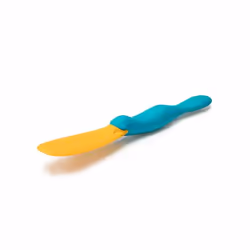 Ototo Design OT887, Écouvillon pour bouteille, Bleu, Jaune, Plastique, Silicone, Plastique, Bleu, 33,5 mm