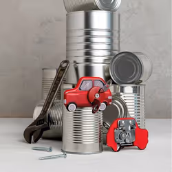 Ototo Design Can Do Ouvre-boîte manuel Rouge