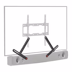 Barkan Mounting Systems E820, Support mural tv, 6,5 kg, Noir, Boîte, 2 pièce(s)