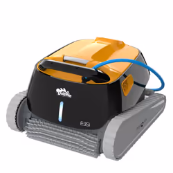 Maytronics Dolphin E35i, Robot aspirateur de piscine, Piscine, Noir, Jaune, Bas, Mur, Ligne de flottaison, Piscine creusée, 1 ...