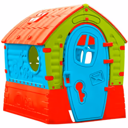 MAISONNETTE PLASTIQUE DREAM HOUSE PALPLAY 95 x 90 x 110 CM REF 680 Divertissez les enfants pendant des heures avec cette Mais ...