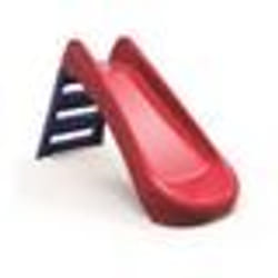 Toboggan Pliant En Plastique Junior - Rouge/Bleu - 131 X 048 X 072 M