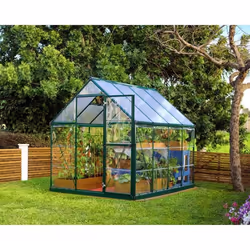 Palram - Canopia Serre de jardin Hybrid 46m2 Verte