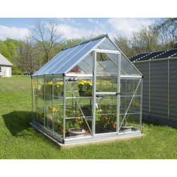 Palram - Canopia Serre de jardin Hybrid 45m2 Argent