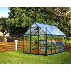 Palram - Canopia Serre de jardin Hybrid 56m2 Verte