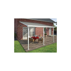 Toit Couv terrasse feria 4 x 4 m - Blanc
