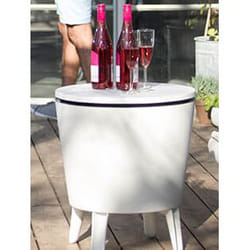 Keter Cool bar Pupitre Forme arrondie 4 pieds