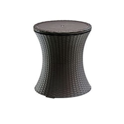 Keter Pacific Cool Bar table de jardin Marron Forme arrondie