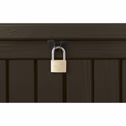 Keter Rockwood Deck Box Boîte de rangement Rectangulaire Marron - Vue supplémentaire 5
