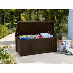 Keter 230396 Boîte de rangement Rectangulaire Crème