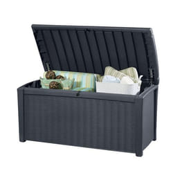 Keter Borneo Deck Box Boîte de rangement Rectangulaire Résine Gris