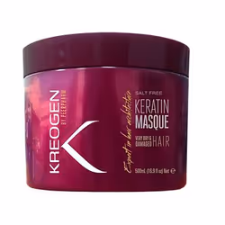 KREOGEN 7290104366543, 500 ml, Femmes, Cheveux abimés, Cheveux secs, Hydratant, Brillant, Adoucissant, Renforcer, Pot, Water  ...
