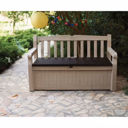 Keter Eden banc de jardin Solide Bois