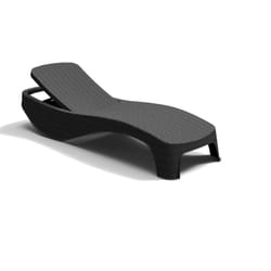 Allibert 217341 chaise de plage Anthracite Polypropylène (PP) Couché(e)