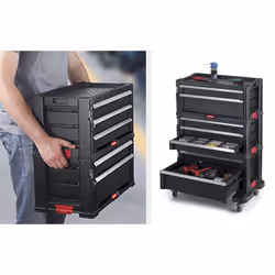 Keter 238557 étui pour équipements Valise sur roulette Noir