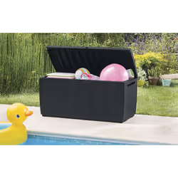 Keter Capri Boîte de rangement Rectangulaire Résine Marron