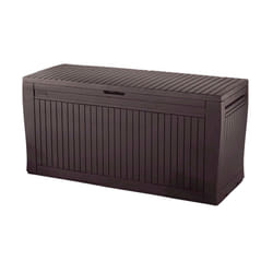 Keter 17202623 Boîte de rangement Rectangulaire Bois Marron