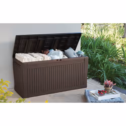 Keter 17202623 Boîte de rangement Rectangulaire Bois Marron - Vue supplémentaire 5