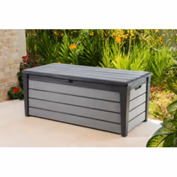 Keter Brushwood Boîte de rangement Rectangulaire Polypropylène (PP) Bois