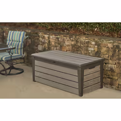 Keter Brushwood Boîte de rangement Rectangulaire Polypropylène (PP) Bois