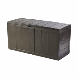 Keter Sherwood, Boîte de rangement, Marron, Rectangulaire, Résine, Monochromatique, Extérieure