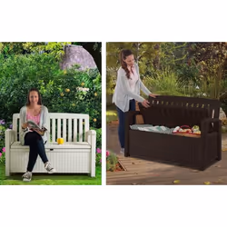 Keter Patio banc de jardin Solide Résine - Vue supplémentaire 5