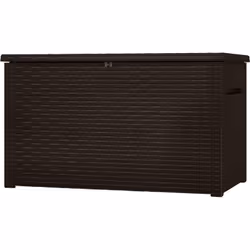 Keter Java Box, Boîte de rangement, Marron, Rectangulaire, Polypropylène (PP), Monochromatique, Extérieure