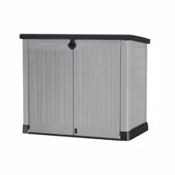 Keter Coffre de rangement Store-It-out Ace coffre de jardin résistant aux intempéries Anthracite - 1200L - 145.5x82x123 cm
