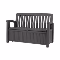 Aussi beau que fonctionnel, le banc de rangement est élément fonctionnel et pratique à toute terrasse, jardin qui offre une a ...