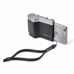 miggo Pictar, Housse, Apple, iPhone 4s, 5, 5s, 5c, 6, 6s, SE, 7, Noir, Métallique
