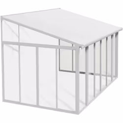 Aspect Coloris Blanc Matériau principal Aluminium Matériaux secondaires Polycarbonate Dimensions Hauteur (en cm) 310 Longueur ...