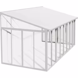 Aspect Coloris Blanc Matériau principal Aluminium Matériaux secondaires Polycarbonate Dimensions Hauteur (en cm) 310 Longueur ...