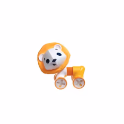 Tiny Love Leonardo, 3 mois, 4 roue(s), Orange, Blanc