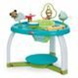 TINY LOVE Centre dactivités 5 en 1 Jouets pousseur évolutif table+chaise 3 mois à 3 ans Meadow days