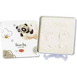 Tiny Love Magic Box Square Empreinte main pied bebeTesté dermatologiquement Kit Argile Cadeau personnalisé Bebe Tiny Creations