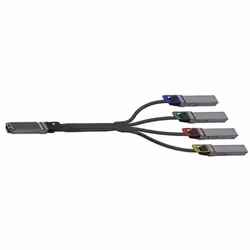 Nvidia MCA7J70-N005, 5 m, OSFP, 4xOSFP, Noir, 800 Gbit/s