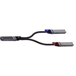 Nvidia MCP7Y00-N002, 2 m, OSFP, 2xOSFP, Noir, 800 Gbit/s, LSZH (Low smoke zero halogen )