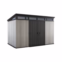 Keter Artisan 11x7, Double, Toit monopente, Noir, Gris, 1 portes(s), Acier