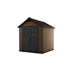 Keter Newton 757 Abri en plastique et bois