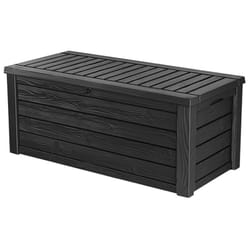 Coffre de rangement Westwood durable en résine résistant aux intempéries, Graphite - 570L - 155x72.4x64.4 cm - Keter