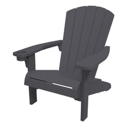 Keter K247060 chaise d'extérieur Terrace Siège rigide Dossier rigide Plastique Gris