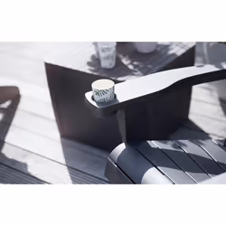 Keter K247060 chaise d'extérieur Terrace Siège rigide Dossier rigide Plastique Gris - Vue supplémentaire 5
