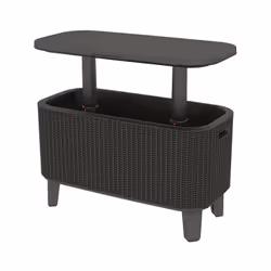 Alliant style et fonctionnalité, le Bevy Bar est la table 2-en-1 idéale pour vos réceptions et moments de convivialité. Avec  ...