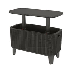 Keter Table glacière Bevy Bar 56L - Anthracite