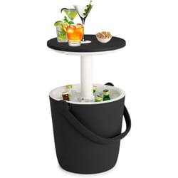 Go Bar Glacière, Jardin Plage Pique-Nique Camping Extérieur, 36x 36 x 30,5 cm, 16L, Anthracite (246854) - Keter